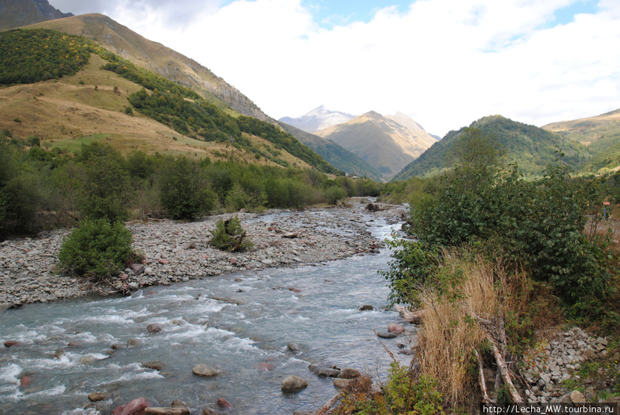 Река Джоджоро Кударское ущелье, Южная Осетия