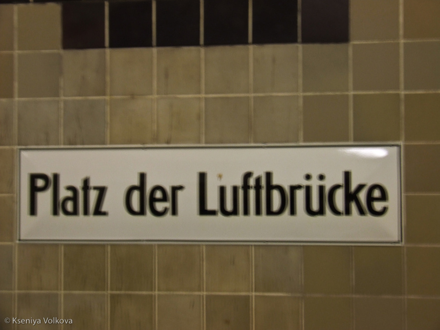 Берлинское метро в картинках Берлин, Германия
