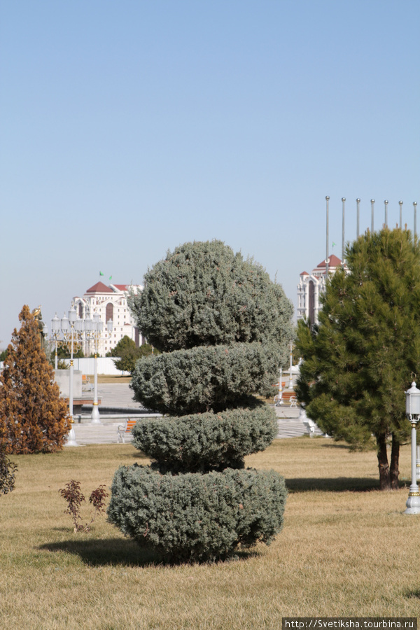 Восьминожка - символ независимости Туркменистана Ашхабад, Туркмения