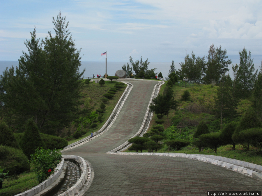 Дорога на Нос Борнео Кудат, Малайзия