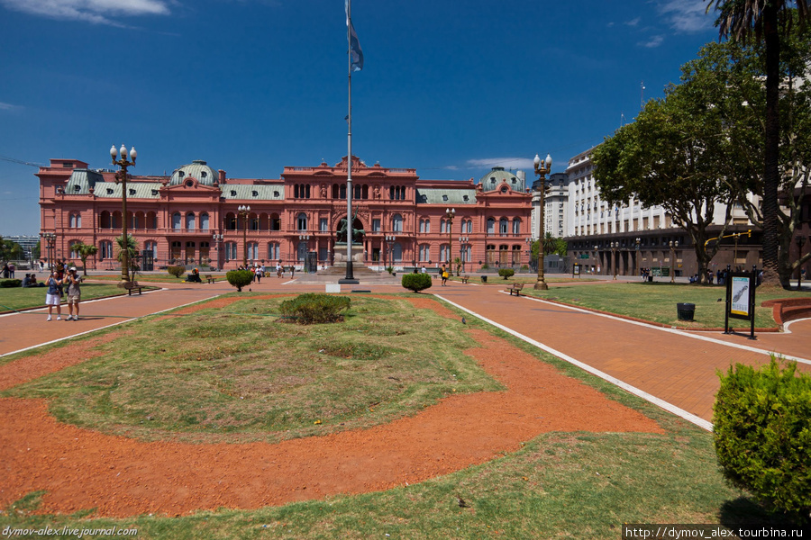 Непосредственно, дворец Буэнос-Айрес, Аргентина