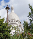 Сакре-Кёр (Basilique du Sacre Coeur)
белоснежный собор!
на самой вершине Парижа