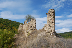 Крепость около монастыря Икорта ( фото Валерия Плиева)
