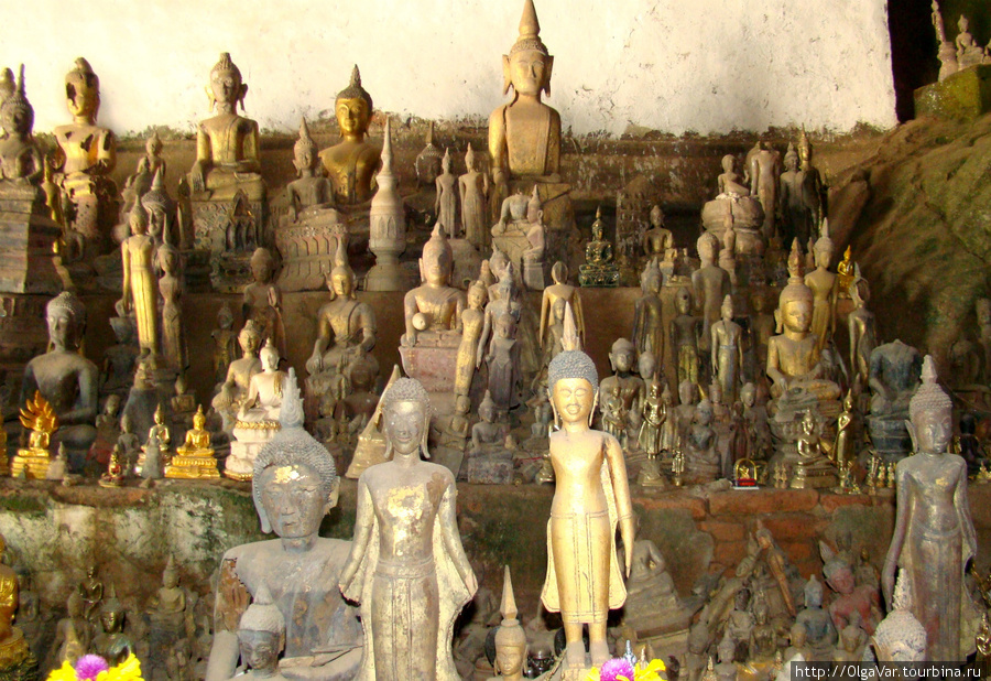 Как в музее Бан-Пак-Оу, Лаос