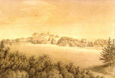 К. Унгерн -Штернберг, акварель, 1827