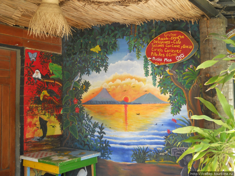 Tyrone's Bar Моягальпа, остров Ометепе, Никарагуа