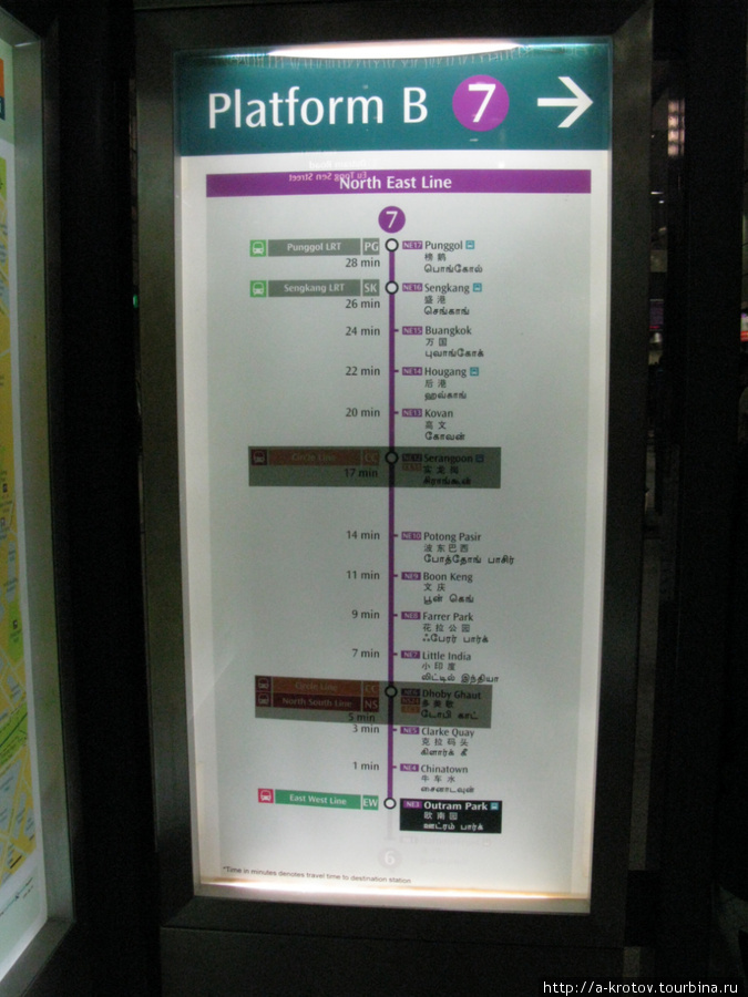 Сингапурское метро - одно из лучших в мире Сингапур (город-государство)