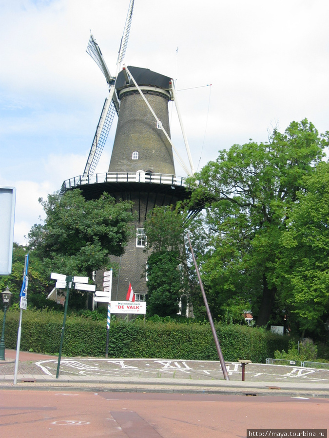 мельница Де Фалк Лейден, Нидерланды