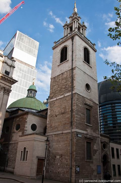 Церковь Св. Стефана Волбрук Лондон, Великобритания
