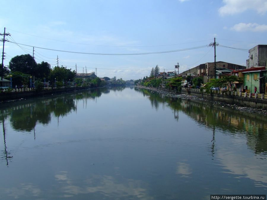 Манильская речка — вонючка Манила, Филиппины