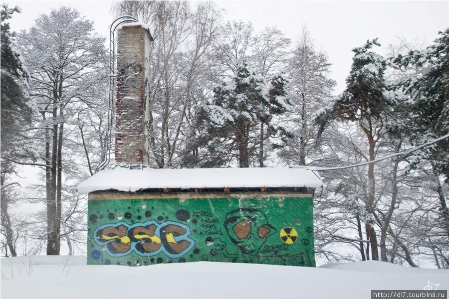 Приморск зимой Приморск, Россия