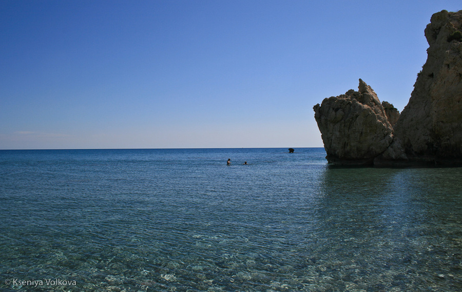 Пляж Petra tou Romiu Район Пафос, Кипр