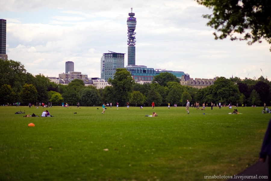 Лондонские парки или средство от зимней депрессии Лондон, Великобритания