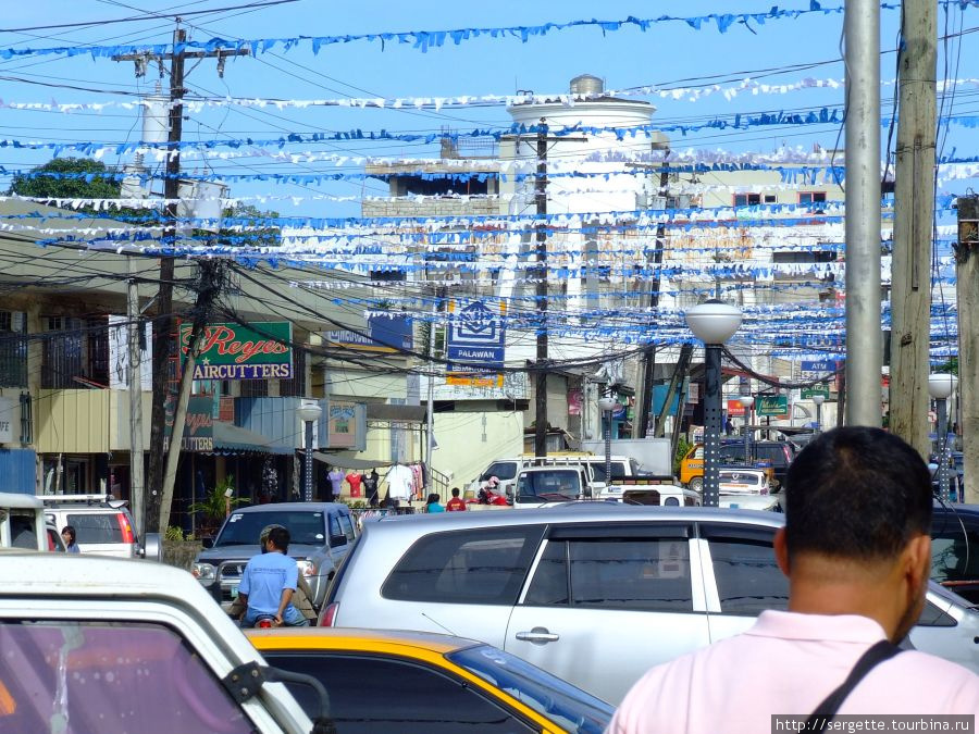 Улицы ПП Пуэрто-Принсеса, остров Палаван, Филиппины