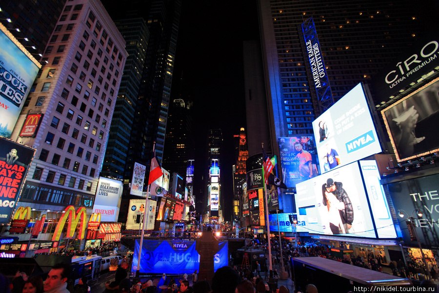 Times Square Нью-Йорк, CША