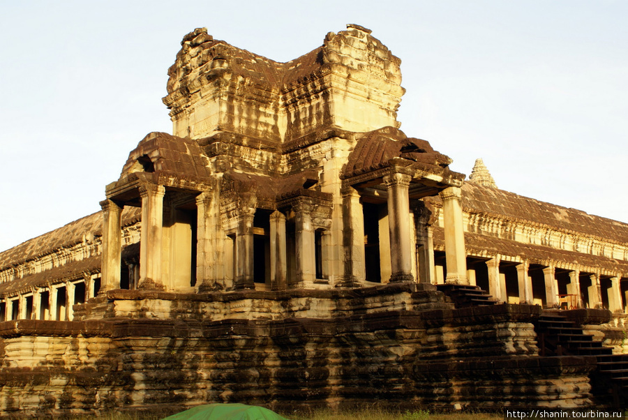 Угол Ангкор Ват Ангкор (столица государства кхмеров), Камбоджа