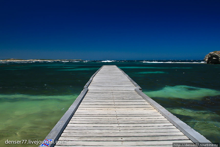 Дорога в окекан Остров Роттнест, Австралия