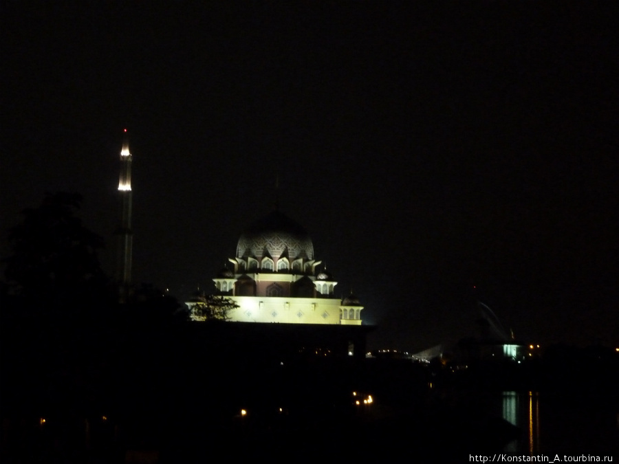 ночь в городе чиновников-6 Путраджая, Малайзия