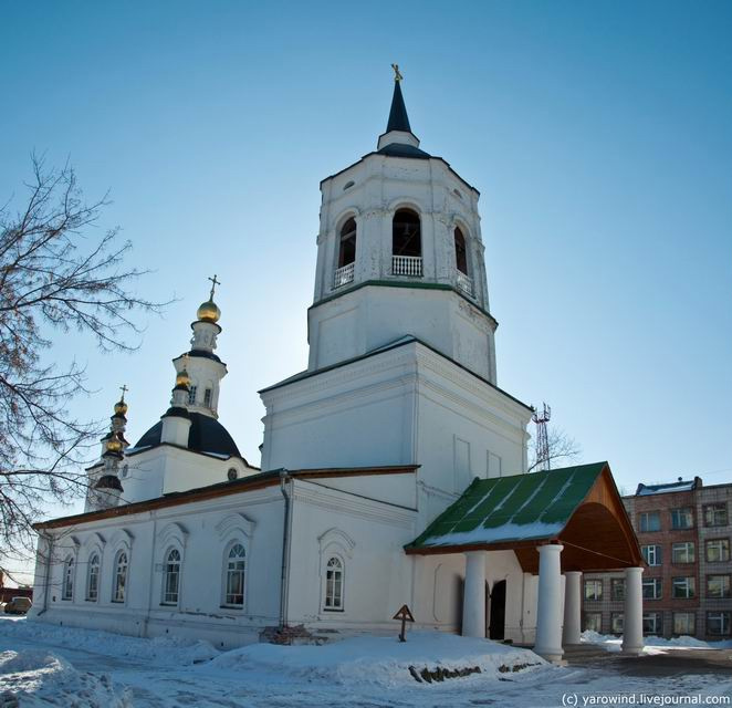 Богородице-Алексиевский монастырь Томск, Россия