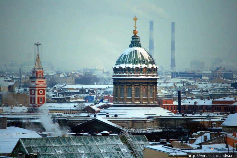 Петербург с высоты Исаакиевского собора. Санкт-Петербург, Россия