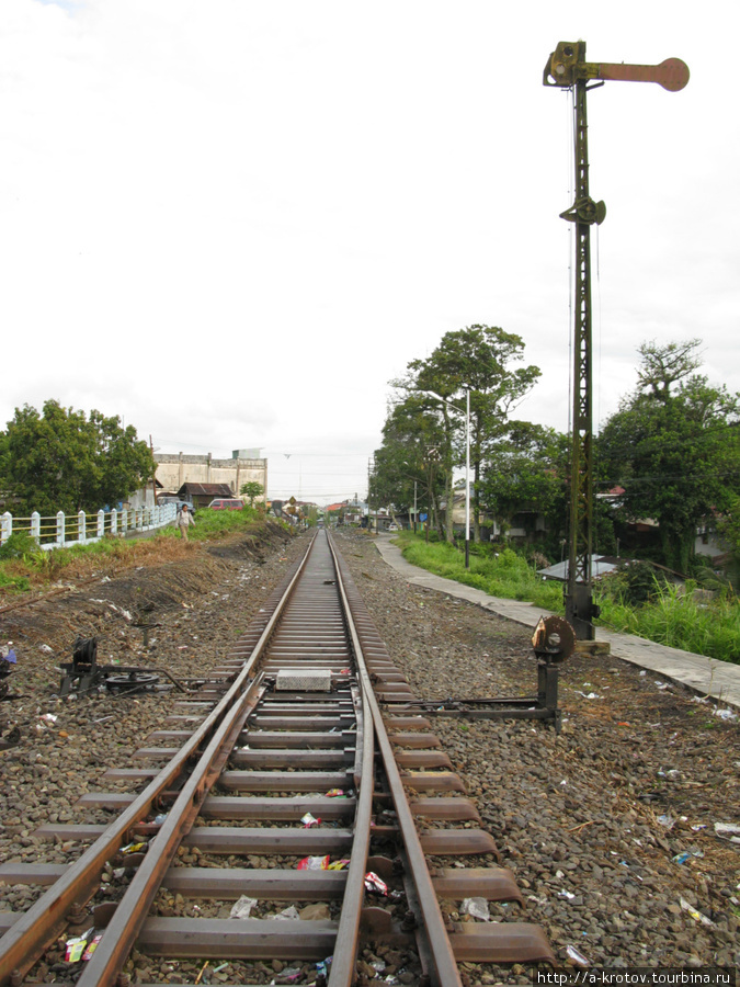 Городок Паданг-Паджанг: железнодорожные артефакты