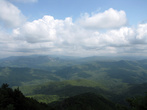 Панорама гор со смотровой площадки г. Тхаб.