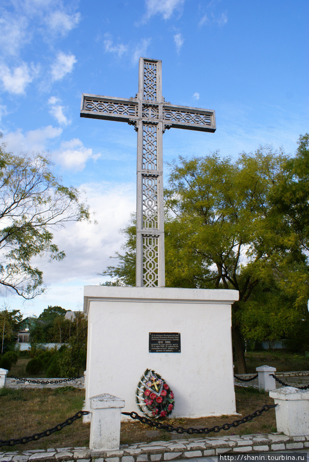 Крест на могиле Архипа Осипова Архипо-Осиповка, Россия