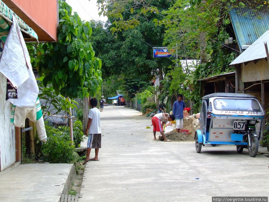 Улицы Эль Нидо Эль-Нидо, остров Палаван, Филиппины