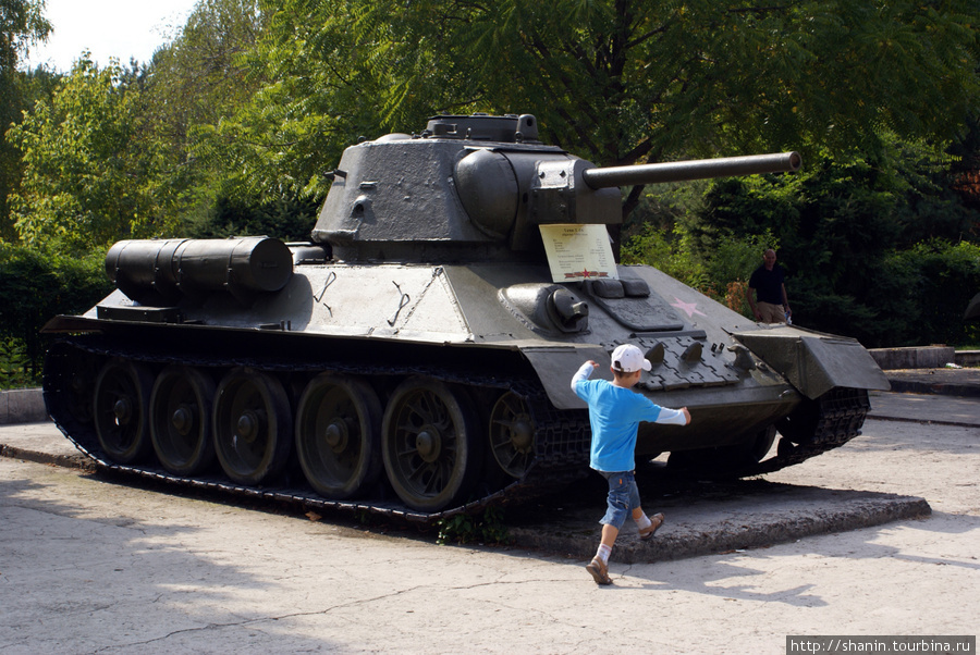 Танк Т-34 Краснодар, Россия