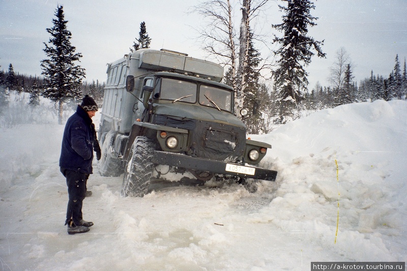 Байкит--Тура: автостоп по зимникам при -52C (из архива) Байкит, Россия