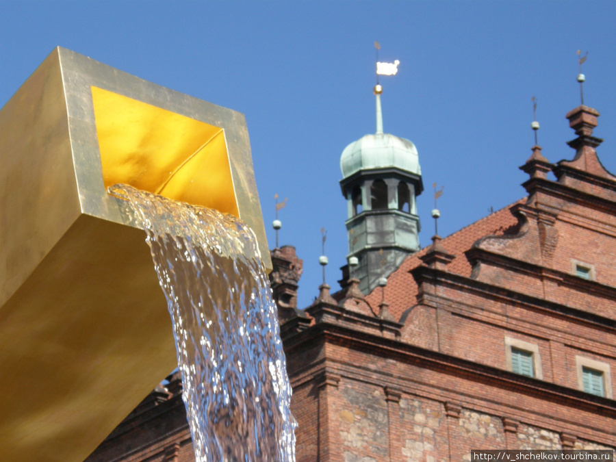 Пльзень — Фонтаны на площади Республики Пльзень, Чехия