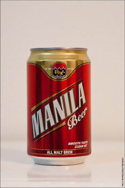 Manila
Тип: all malt
Крепость: 7 %
Стоимость: 29 песо
Комментарий: паршивое крепкое пиво, горчит сильно, очень чувствуется
алкоголь, как то странно пахнет .
Рейтинг: 3 Филиппины