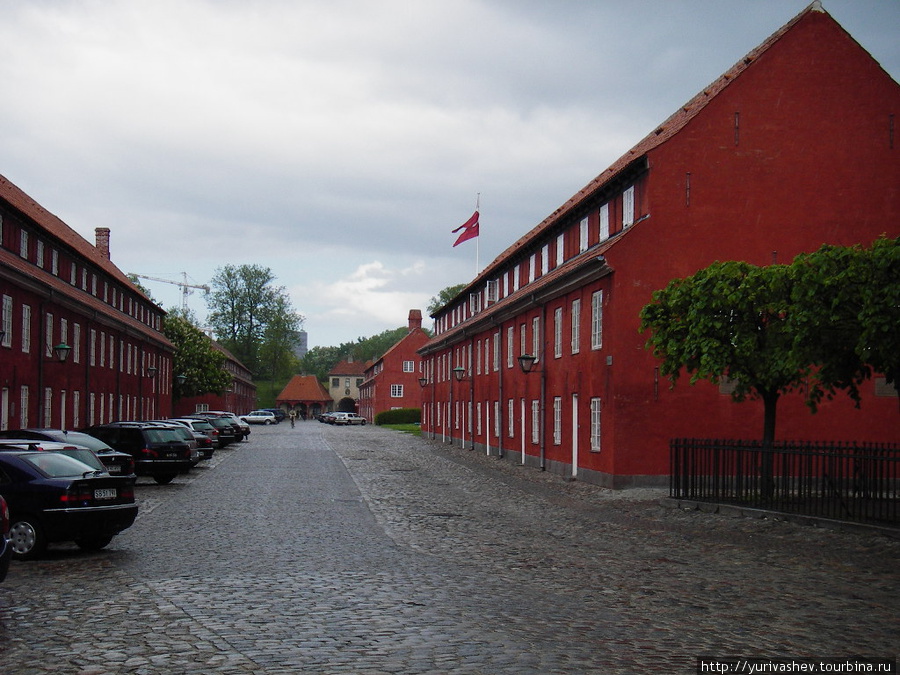 Копенгаген, казармы в Цитадели Дания