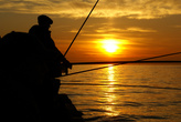 Рыбаки на закате