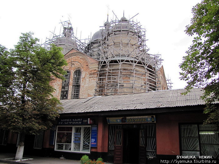 Фрагмент бывшего Благовещенского  монастыря. Нежин, Украина
