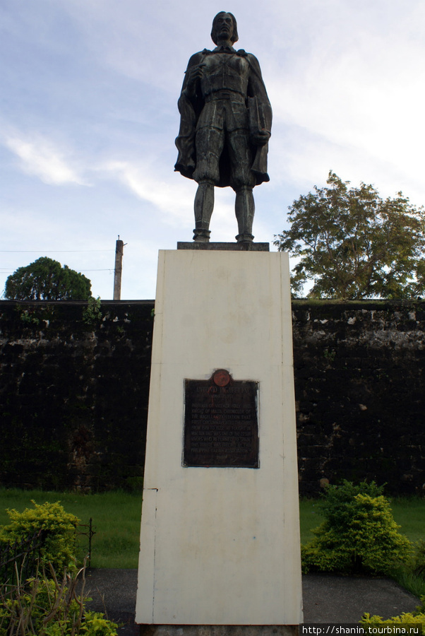 Антонио Пигафетта в Себу Себу-Сити, остров Себу, Филиппины