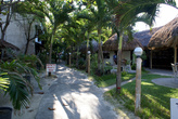 Гостиница на пляже на острове Боркай