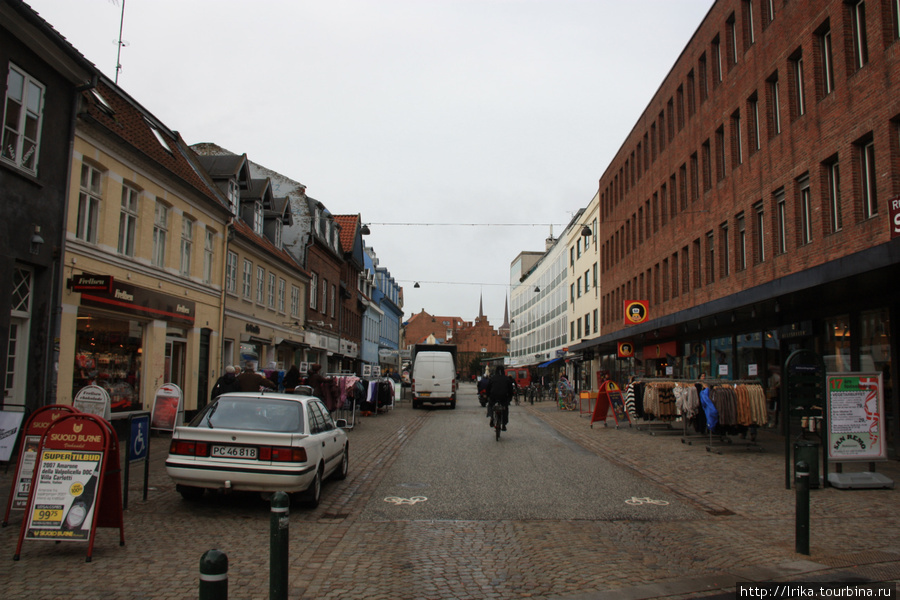 Пешеходная улица Роскильде, Дания