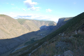 Вид на Чулышманскую долины с перевала Кату-Ярык