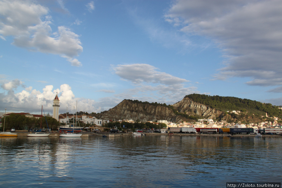 Столица Закинтоса город с одноименным названием Остров Закинф, Греция