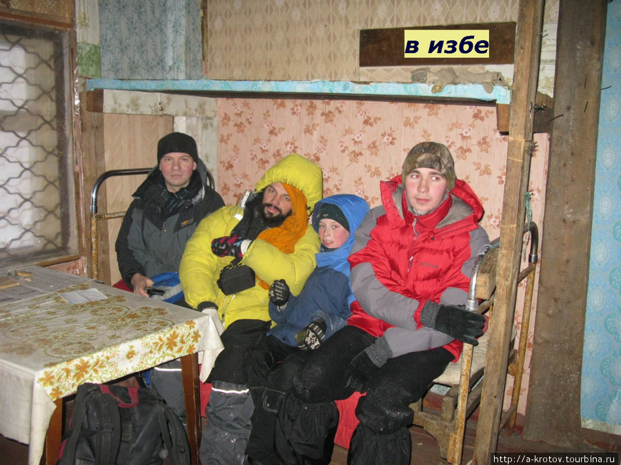 По заснеженным островам в дельте Северной Двины Архангельск, Россия
