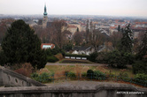 Вид на Баден из Курпарка, со смотровой площадке в храме Бетховена