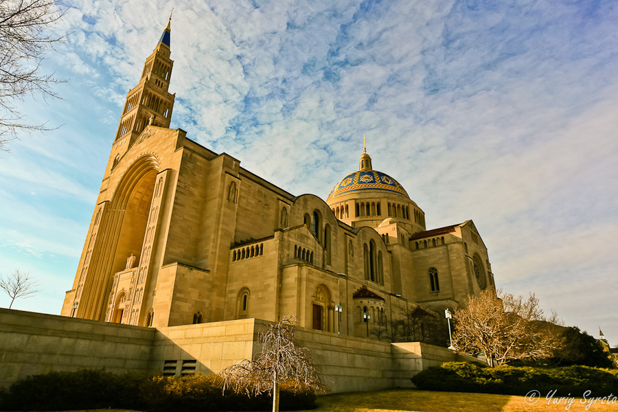 Самая крупная Католическая церковь в США Вашингтон, CША
