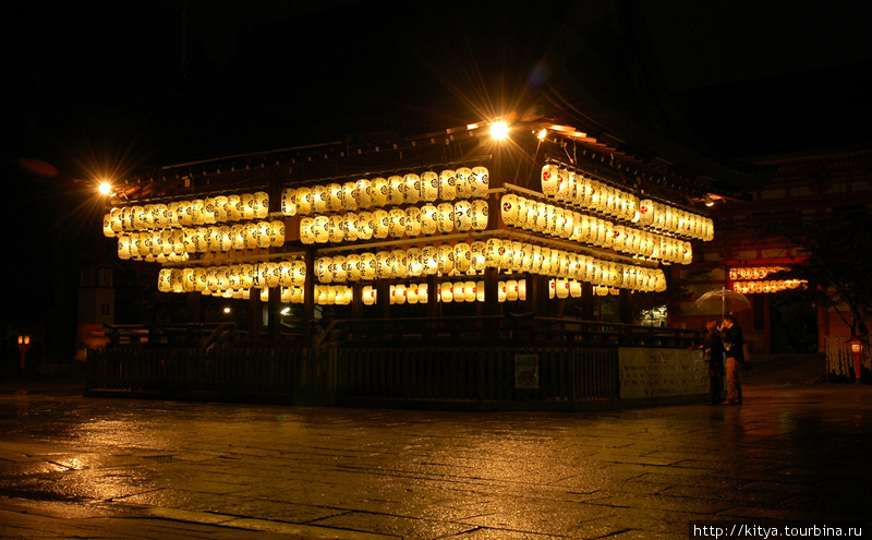Сцена для представлений Киото, Япония