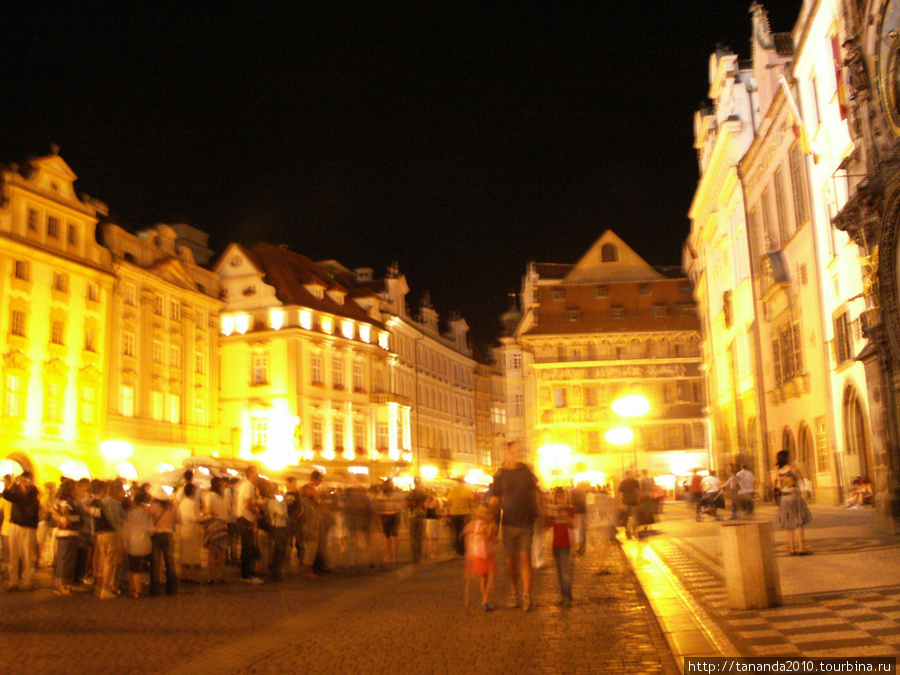 Ночная Прага Прага, Чехия