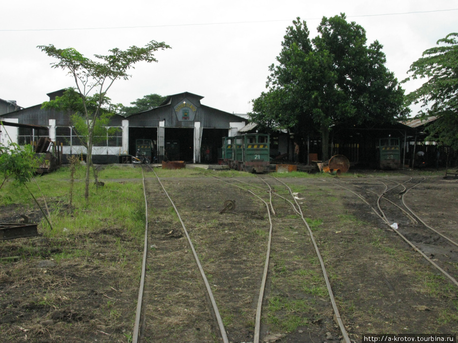 Депо сахарной железной дороги Маланг, Индонезия