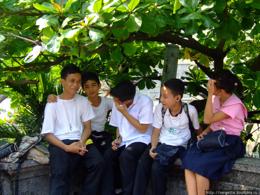 Ученики Пуэрто-Принсеса, остров Палаван, Филиппины