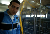 алжирец, мой гид по мадридскому метро и аэропорту (Терминал 4, отсюда улетали наши самолеты: мой — в Москву, его — в Алжир)