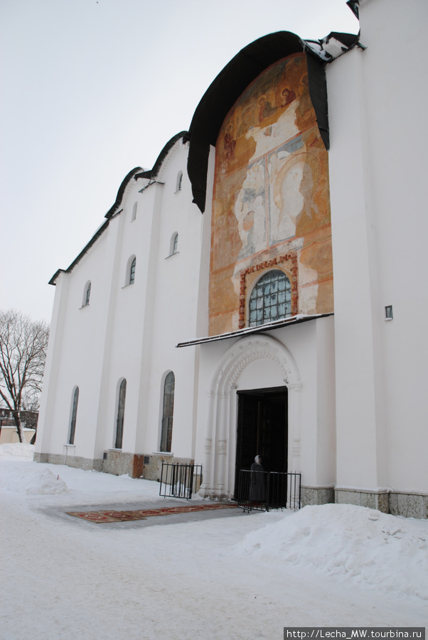 Западный фасад Святой Софии Великий Новгород, Россия
