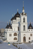 Успенский собор. Был построен между 1509 и 1533 гг. в период княжения в Дмитрове сына Ивана III — Юрия Ивановича.